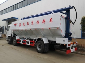 20噸40方禽畜散裝飼料運(yùn)輸車 高效養(yǎng)殖的物流利器與購車指南